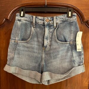 Urban outfitters, denim shorts, high waisted
